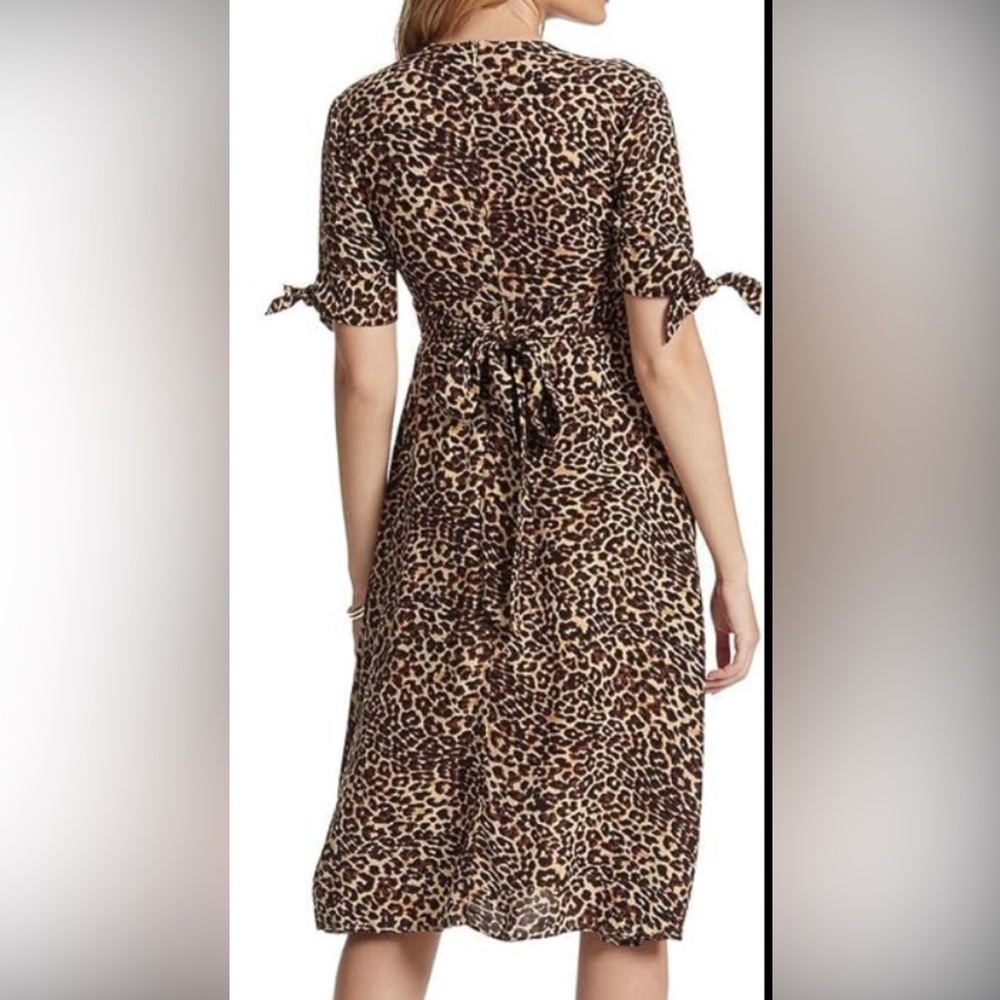 Jessica Simpson Cecelia Leopard Print Dress - Picture 2 of 3